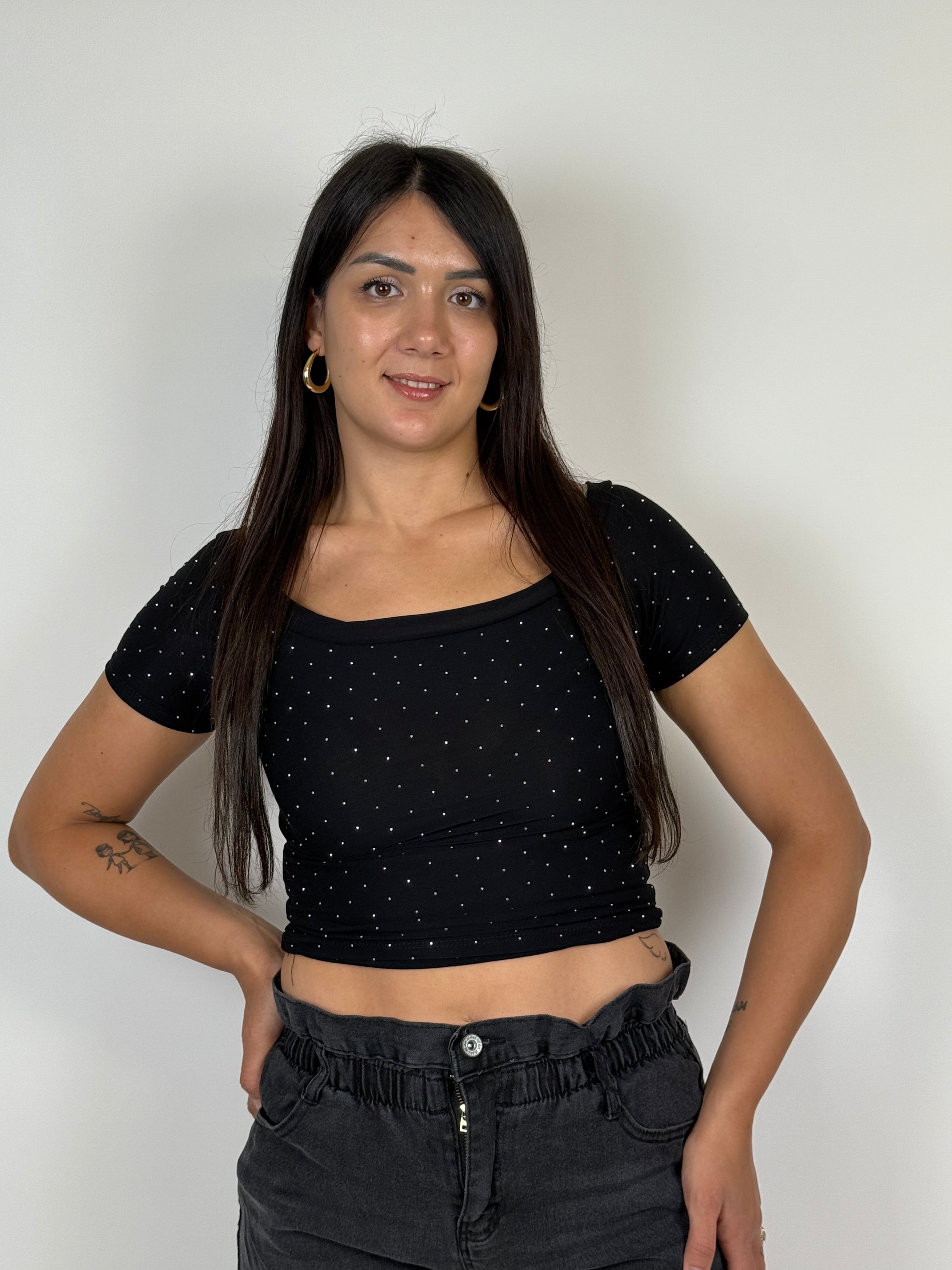T-shirt brillantini - 093